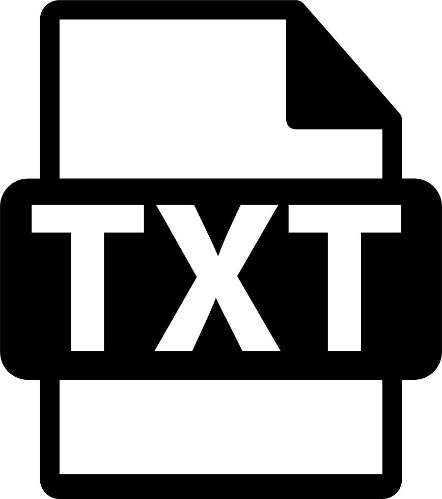 TXT Icon